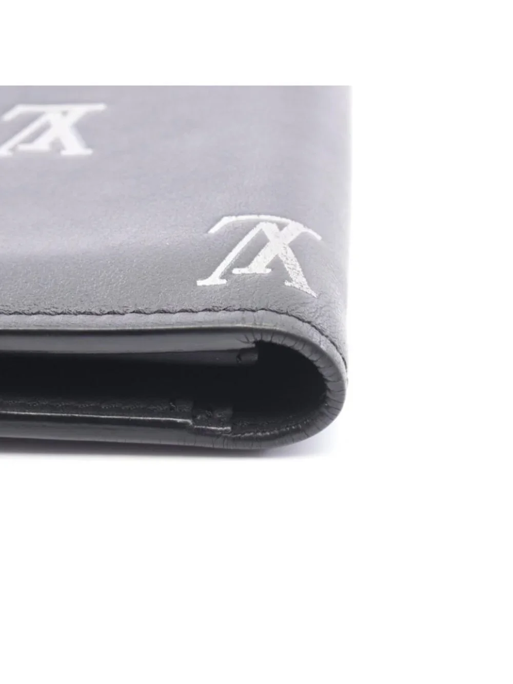 Louis Vuitton Bifold Wallet Portefeuille Brazza NM Noir Leather